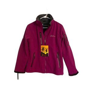 Olumbus C Girls Size XL Pink Ski Snow Jacket Full Zip